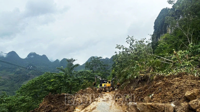 도로 정리 1단계, Km197+100 국도 4호선(Muong Khuong - Pha Long) 산사태 지점