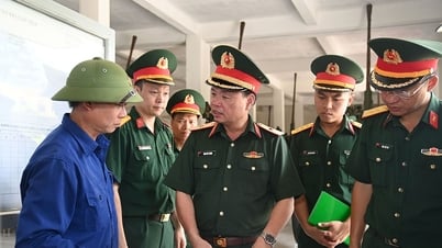 Kiểm tra, đánh giá kết quả thực hiện nhiệm vụ hậu cần, kỹ thuật...