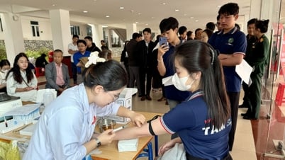 미니헌혈축제 '꽃도시 붉은방울'에 206단위 헌혈 접수