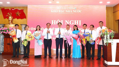 Kho bạc Nhà nước công bố quyết định về công tác cán bộ đối với Kho bạc Nhà nước khu vực XVII