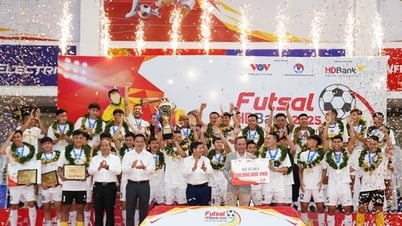 Thai Son Nam won the 14th HDBank National Futsal Championship 2025