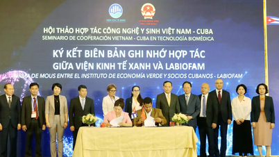 Thúc đẩy hợp tác công nghệ y sinh giữa Việt Nam – Cuba