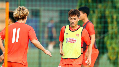 L'équipe U22 du Vietnam manque 9 joueurs lors de la première séance d'entraînement