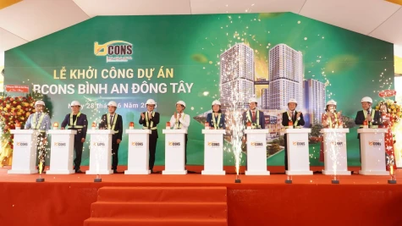 Le groupe Bcons a organisé la cérémonie d'inauguration du projet Bcons Binh An - Dong Tay