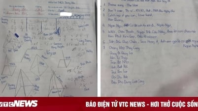 Loạt giấy nháp 'gây bão' mùa thi tốt nghiệp THPT