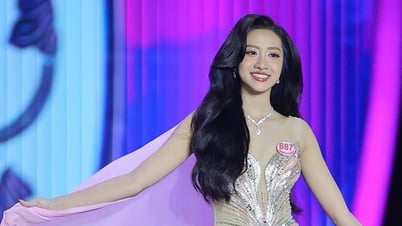 Ha Truc Linh trägt ein „ominöses“ Kleid und ist immer noch überrascht, die Krone der Miss Vietnam 2024 zu gewinnen