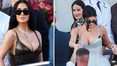 Les sœurs de Kim Kardashian, habillées de manière révélatrice, ont été ridiculisées au mariage du milliardaire