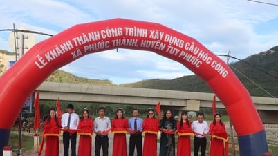 Cầu Hóc Công góp phần mở lối phát triển vùng quê Tuy Phước