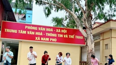 Xã Nam Phù mới tổng vệ sinh, chuẩn bị vận hành chính quyền địa phương hai cấp từ ngày 1-7