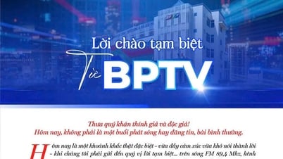 Lời chào tạm biệt từ BPTV