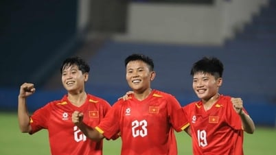 Vietnams Frauenfußballmannschaft gewinnt 7:0 gegen die Malediven im Eröffnungsspiel der asiatischen Qualifikation