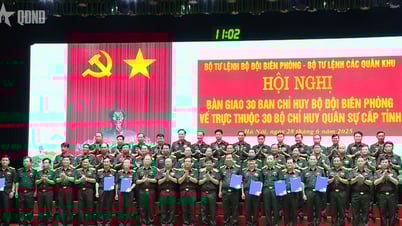 Bàn giao Ban chỉ huy Bộ đội Biên phòng về trực thuộc Bộ...