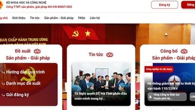 Cổng Nghị quyết 57 - Nền tảng số kết nối sản phẩm, giải pháp khoa học công nghệ thúc đẩy đổi mới sáng tạo quốc gia