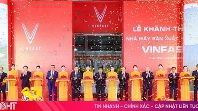 Khánh thành Nhà máy ô tô điện VinFast Hà Tĩnh