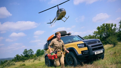 Defender 110 Trophy SUV - né pour conquérir les terrains dangereux