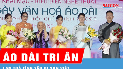 Hơn 100 thiết kế toả sáng tại Gala "Áo dài tri ân"