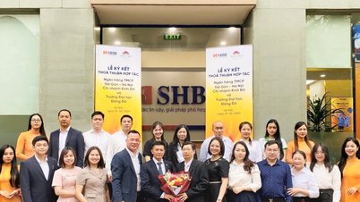 SHB Chi nhánh Kinh Đô ký kết hợp tác với Trường Đại học Đông Đô