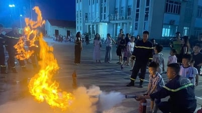 Trải nghiệm bổ ích trong chương trình “Lính cứu hỏa nhí”