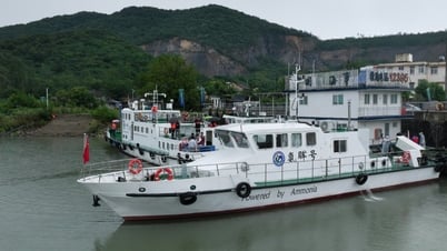 เรือลำแรกของโลกที่ขับเคลื่อนด้วยแอมโมเนียบริสุทธิ์