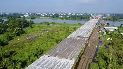 Binh Duong: Binh-Goi-Brücke über den Saigon-Fluss geschlossen