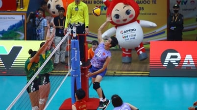 El dúo Thanh Thuy - Bich Tuyen brilla en el torneo de voleibol VTV Cup