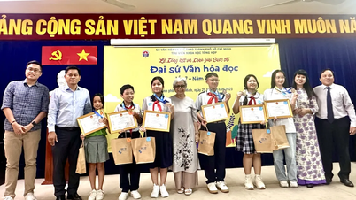 Trao giải Cuộc thi Đại sứ Văn hóa đọc năm 2025