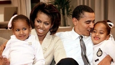 Vợ chồng cựu Tổng thống Mỹ Barack Obama từng cãi vã về việc để mặc con khóc