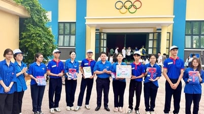 하이퐁 청년연합, 시험기간 자원봉사자들의 기부금 전달 및 의욕 고취