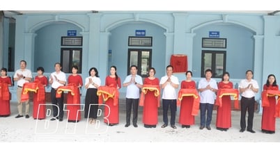 Quỳnh Phụ: Khánh thành nhà tư vấn điều trị bệnh học đường, chăm sóc sức khỏe sinh sản và sức khỏe trẻ em          