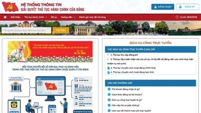Hướng dẫn thực hiện thủ tục thu, nộp đảng phí trực tuyến