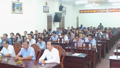 Tập huấn cho 120 công chức tư pháp khi thực hiện chính quyền 2 cấp