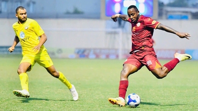 Ein wichtiger Wendepunkt im Abstiegsrennen der V-League: Binh Dinh Club rettet sich