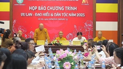 Chương trình "Vu lan - Đạo hiếu và Dân tộc năm 2025" phát huy đạo lý “uống nước nhớ nguồn”