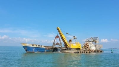 Hơn 200 tỷ đồng nạo vét tuyến luồng Cái Mép-Thị Vải
