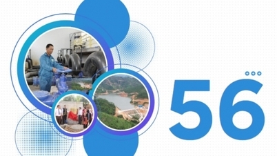 ៥៦ - គឺជាចំនួនការងារទឹកក្នុងស្រុកប្រមូលផ្តុំនៅតំបន់ភ្នំ និងតំបន់ជនជាតិភាគតិចនៃខេត្ត Quang Ninh។