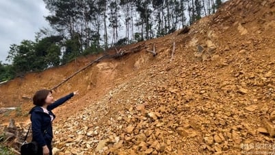 Thị trấn Cao Lộc: Sạt lở đất ảnh hưởng tới nhà dân