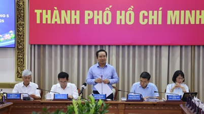 [Hình ảnh ] Phiên họp về tình hình kinh tế - xã hội TP. HCM tháng 5/2025
