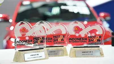 VinFast giành 4 giải thưởng danh giá tại IIMS Surabaya 2025
