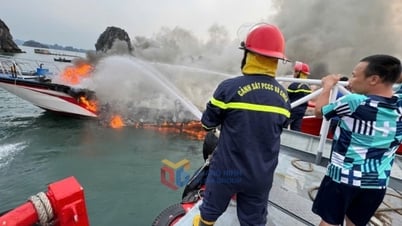 حريق في قطار فائق السرعة في فان دون