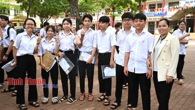 Thí sinh Bình Phước bước vào các môn thi chuyên với quyết tâm cao