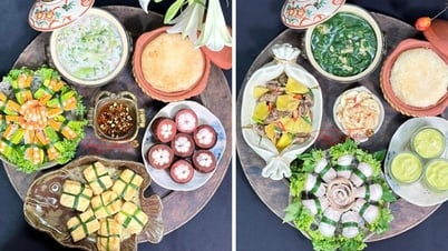 Что сегодня поесть? - Хорошая мать готовит вкусную семейную еду.