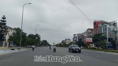 Хунгйен ливни и грозы, понижение температуры