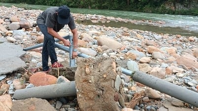 Đề phòng xảy ra lũ quét ở khe, suối