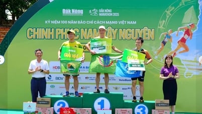 DAK NONG MARATHON 2025 - ដណ្តើមយកតំបន់ខ្ពង់រាបកណ្តាល៖ អ្នករត់ជាច្រើននាក់មកពីក្លឹបអ្នករត់ Phu Yen បានឈ្នះរង្វាន់ខ្ពស់
