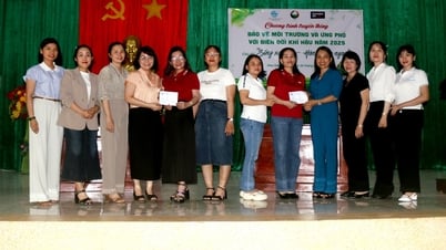 Truyền thông nâng cao ý thức bảo vệ môi trường và ứng phó biến đổi khí hậu