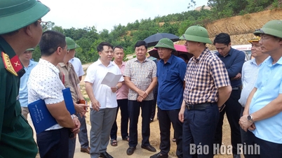 Kiểm tra tiến độ thi công và công tác bồi thường hỗ trợ, tái định cư Dự án cao tốc Hòa Bình - Mộc Châu