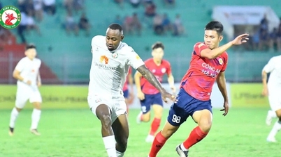 Thua đậm CLB Công an Hà Nội, CLB Bình Định đối diện nguy cơ xuống hạng