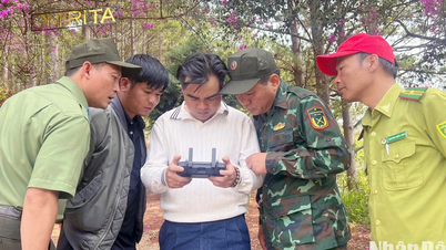Ứng dụng flycam để tăng hiệu quả kiểm tra rừng và trật tự xây dựng tại Đà Lạt
