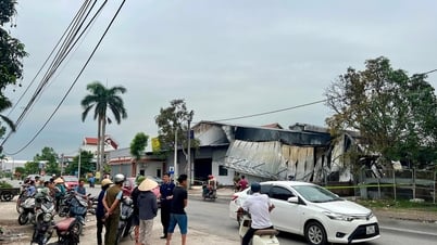 L'incendie dans la commune de Hung Dao (Tu Ky) a causé des dommages à 4 commerces et 1 maison.