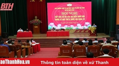 유권자 접촉을 조정하는 데 있어 베트남 조국 전선의 역할 확인